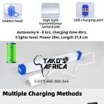 USB rechargeable LED TUBE 52 cm